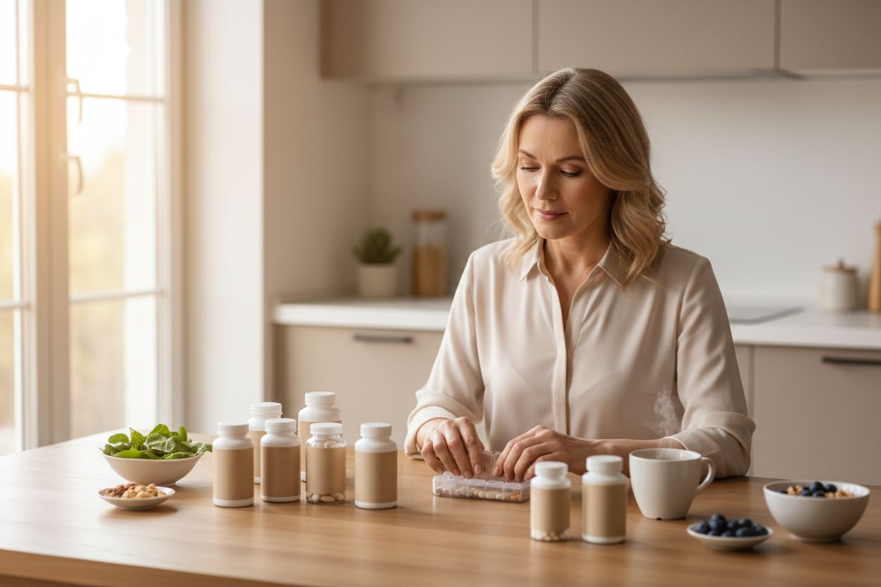 Quels sont les compléments alimentaires recommandés pour la ménopause ?
