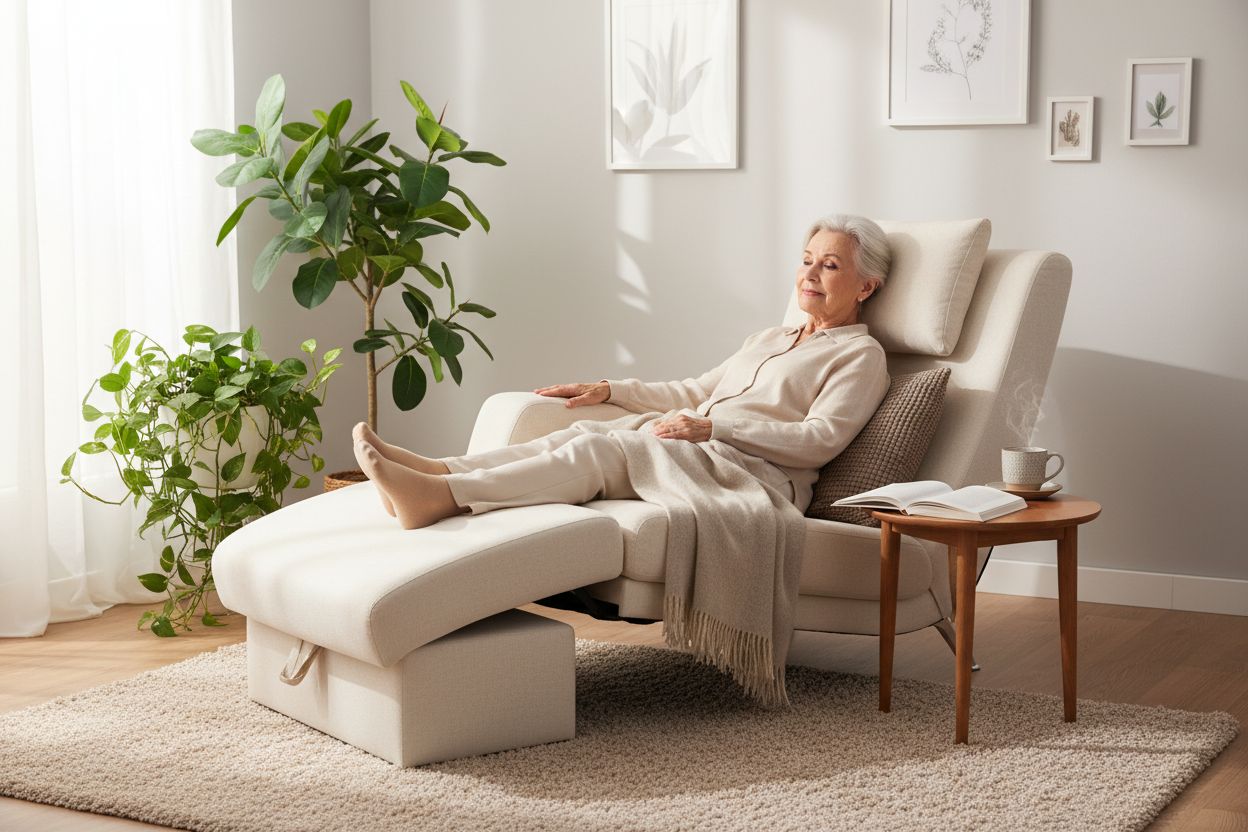 Pourquoi une méridienne apporte du confort aux seniors ?