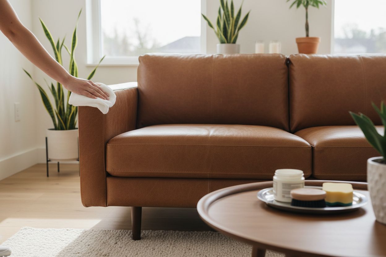 À quelle fréquence entretenir son canapé en cuir pour le préserver ?