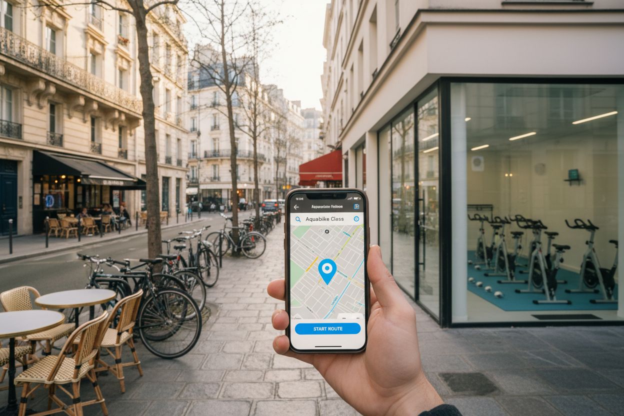 Comment trouver un cours d'aquabike à Paris près de chez soi