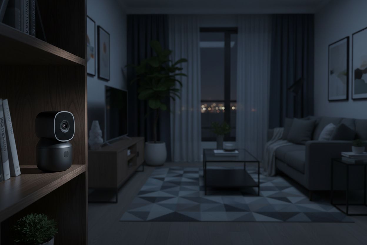 Une caméra d'intérieur peut-elle voir dans le noir ?