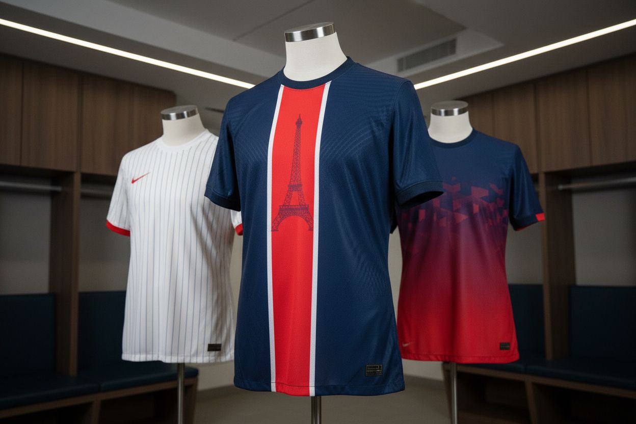 Quels sont les nouveaux maillots du PSG en 2026 ?