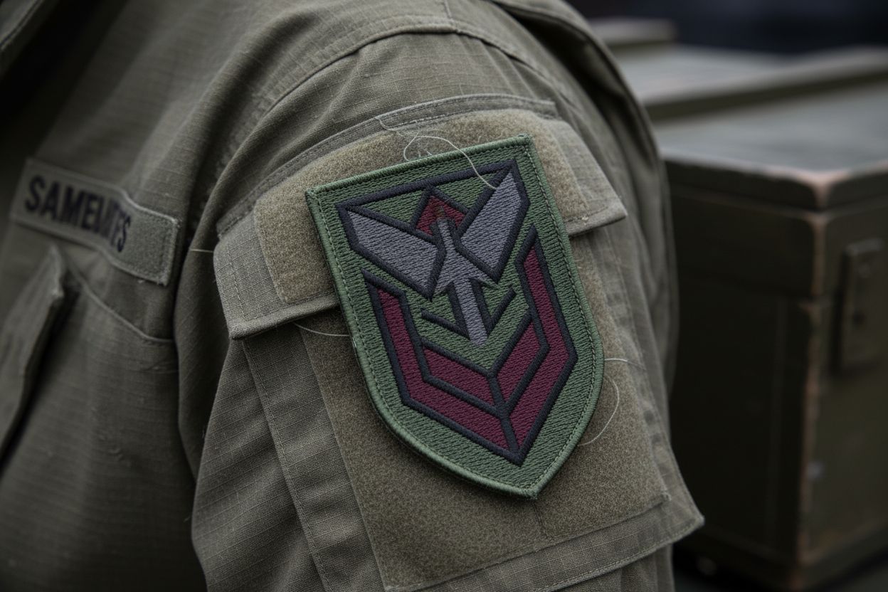 Un revendeur peut-il créer un écusson militaire personnalisé inédit ?